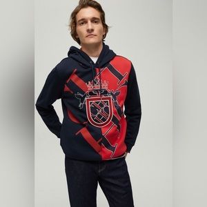 NWT’s Carolina Herrera Embroidered Hoodie Men’s Size Small